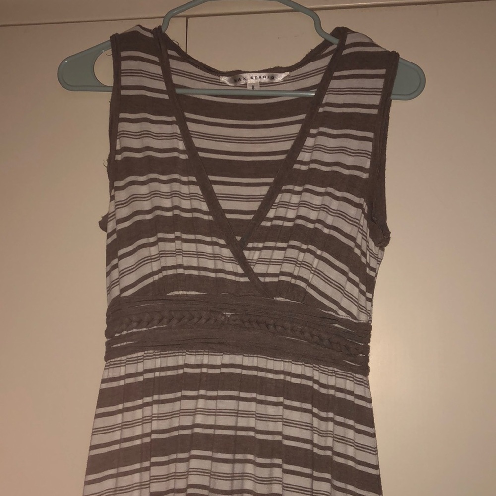 Stripped maxi dress